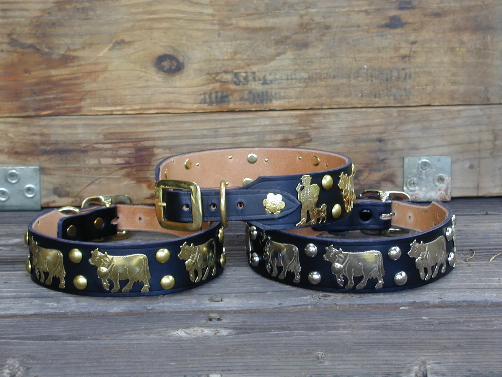 Overstock Sale! 1 3/4" Large Traditional Swiss Dog Collar