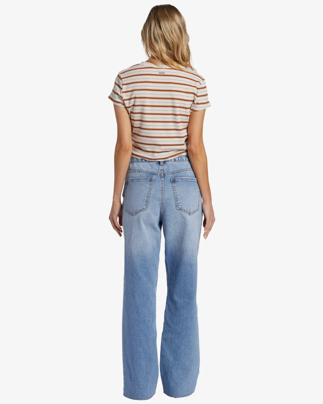 Rachel Low Waist Denim Pants