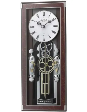 Rhythm Bell Tower Musical Wall Clock - Swarovski Crystals - 30 Melodies