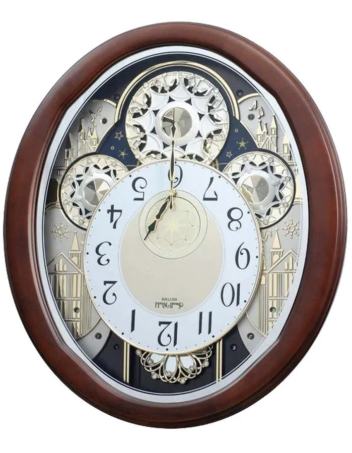 Rhythm Charm Musical Wall Clock - 30 Melodies