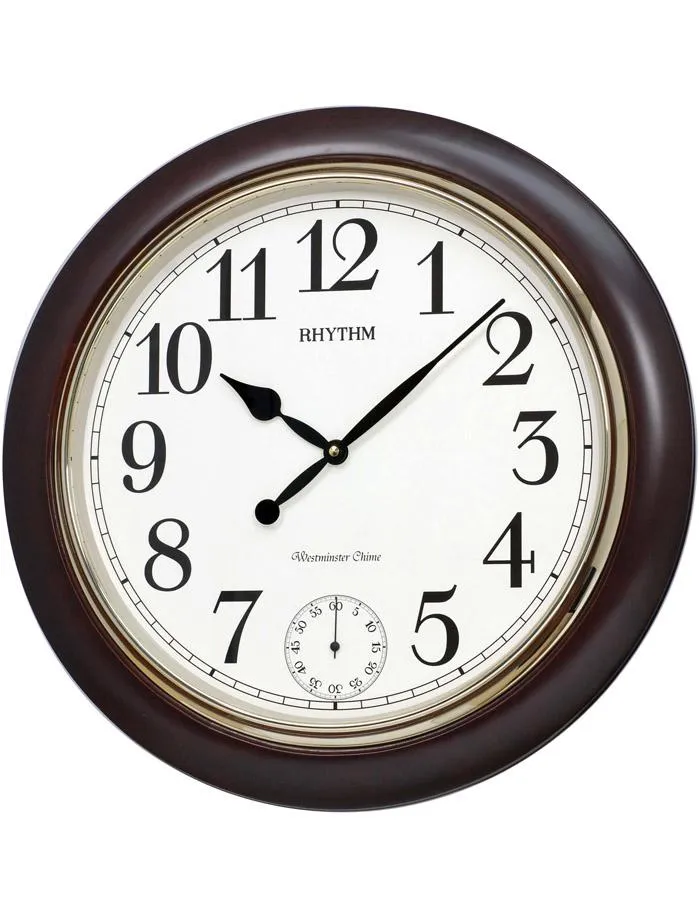 Rhythm Westminster Preston Musical Wall Clock