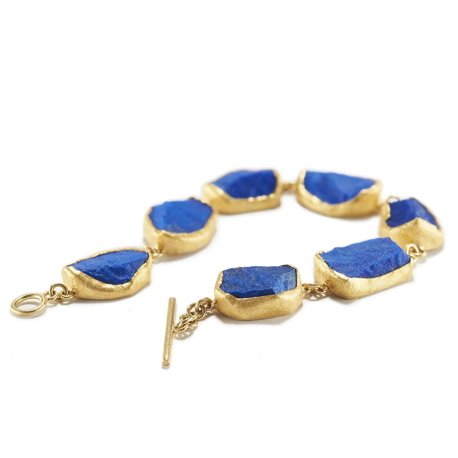 Rough Lapis Bracelet~7 Stones