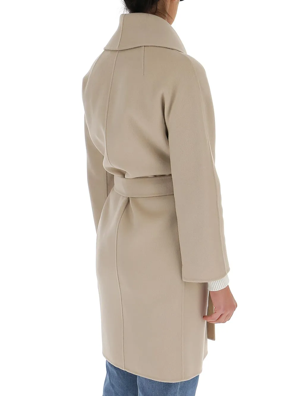 'S Max Mara Messi Belted Wrap Coat