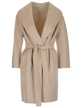 'S Max Mara Messi Belted Wrap Coat