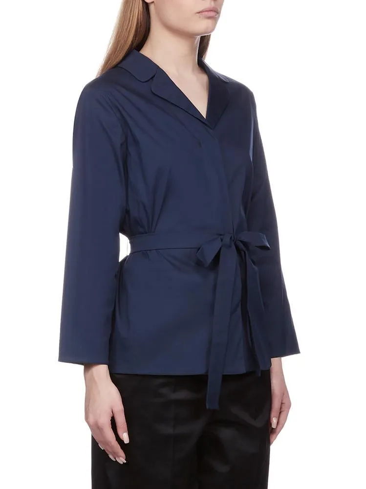 'S Max Mara Potenza Belted Shirt