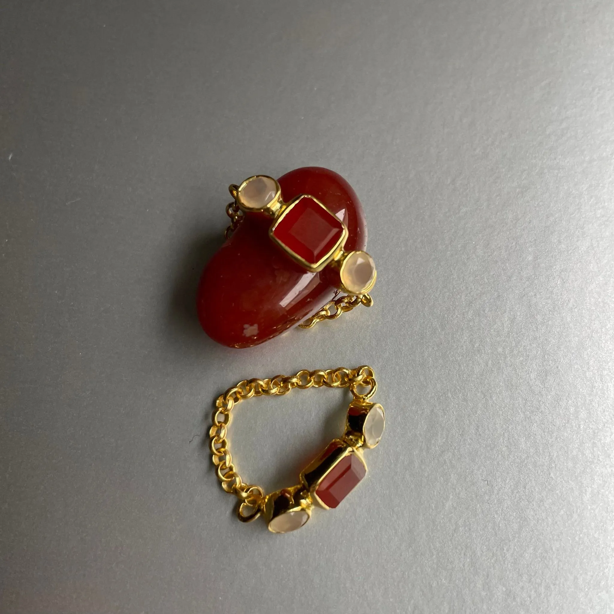 Sami Ring With Carnelian