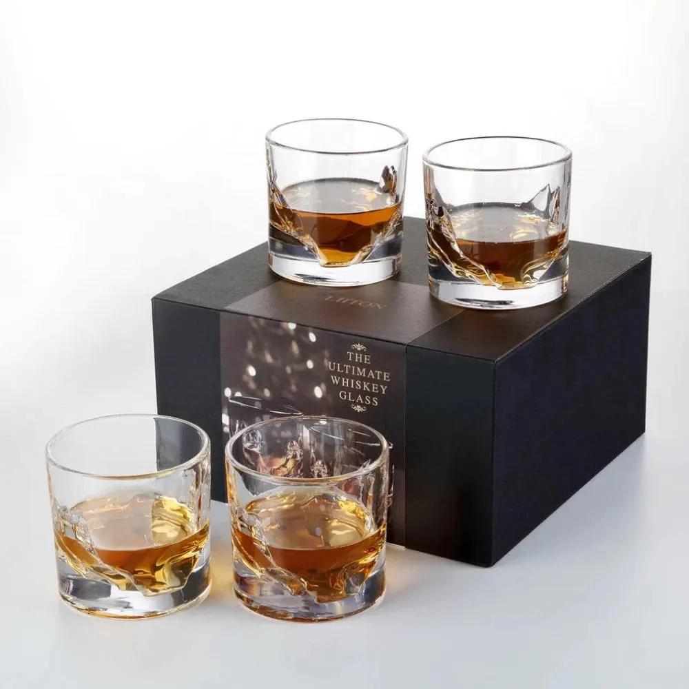 Set of 4 Grand Canyon Whiskey Glasses