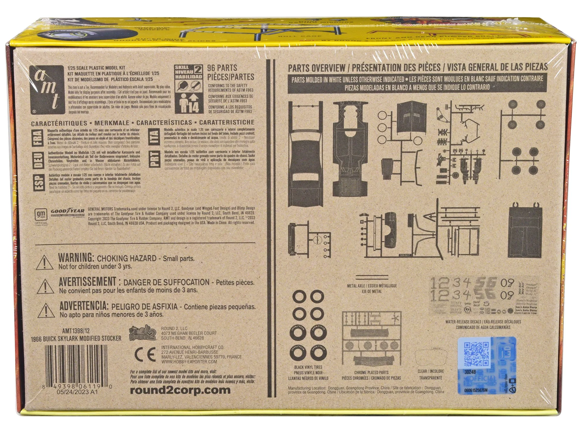 Skill 2 Model Kit 1966 Buick Skylark Modified Stocker 1/25 Scale Model by AMT