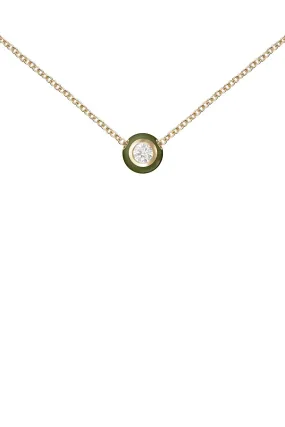 Small Army Green Audrey Necklace