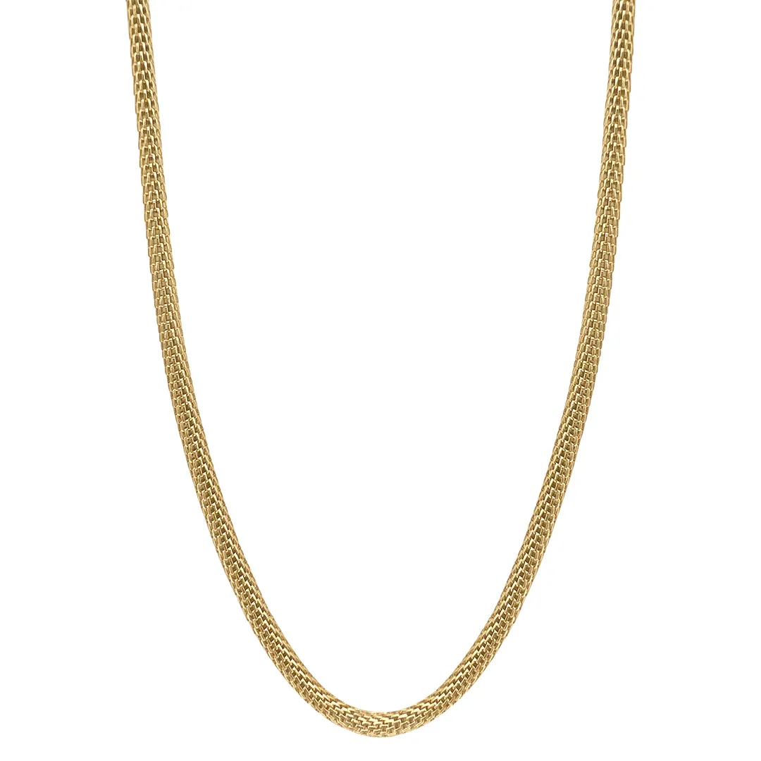 Textured Chain gold