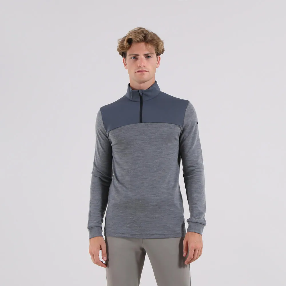 THAIRIN | MERINO BLEND QUARTER ZIP