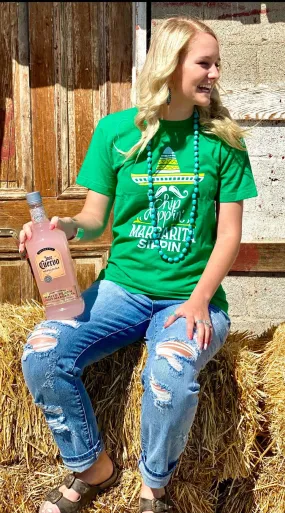 The Chip Dippin & Margarita Sippin Tee