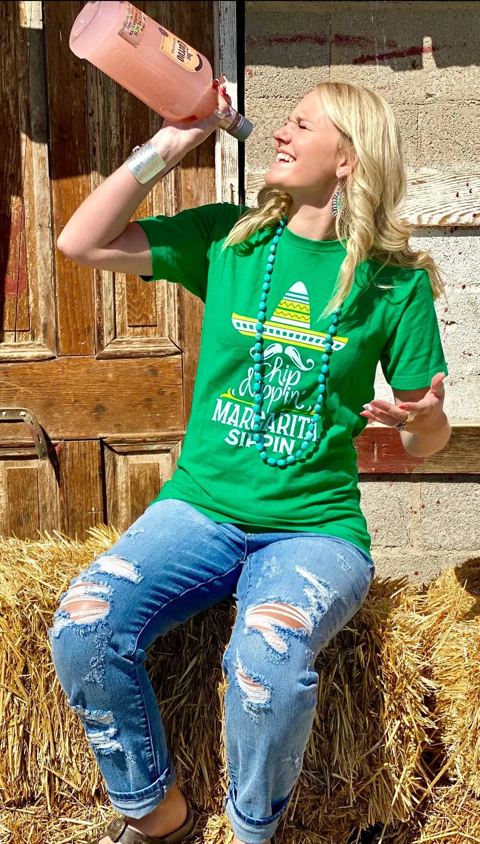 The Chip Dippin & Margarita Sippin Tee