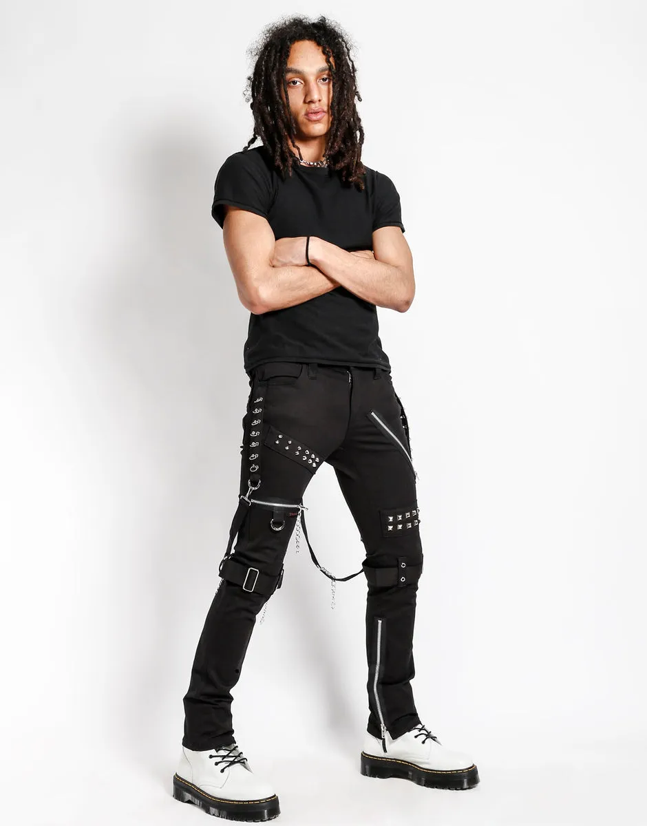 Tripp NYC Studded Bondage Pants