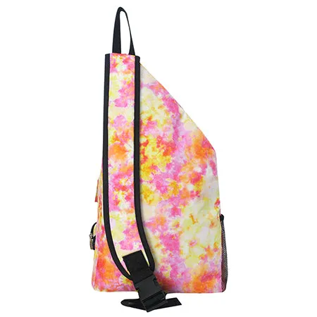 Tropical Tie Dye NGIL Sling Backpack