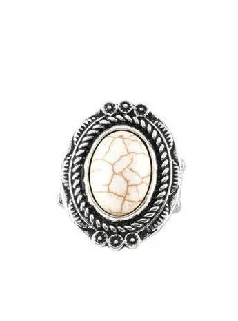 Tumblin Tumbleweeds White Ring