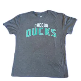 Unisex Oregon Ducks Gray Short Sleeve