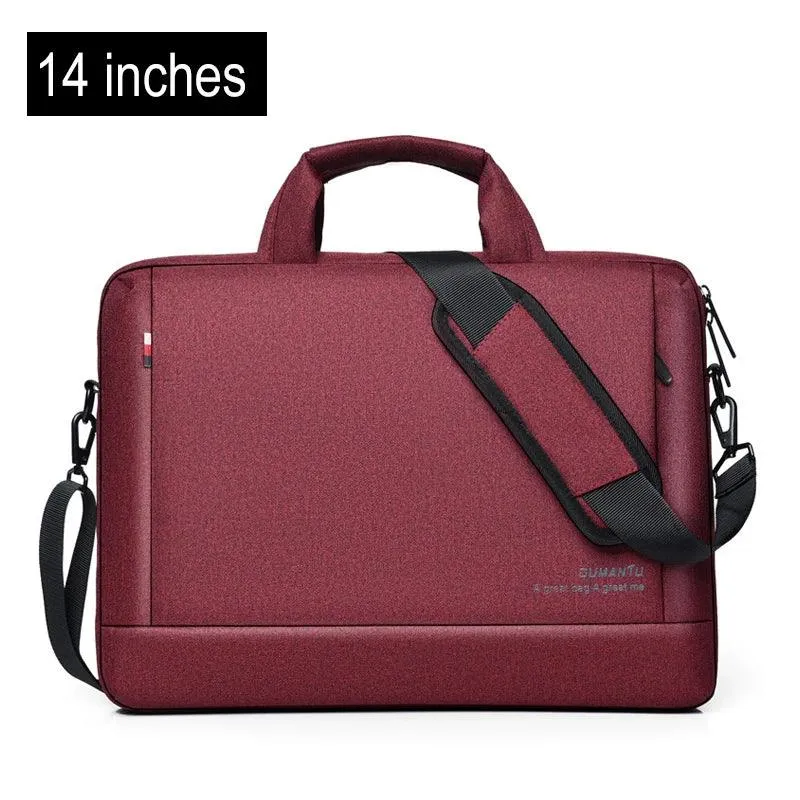 Unisex Oxford Briefcase Laptop Bags Business Office