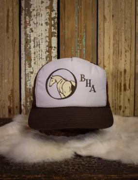 Vintage BHA Trucker Hat Brown