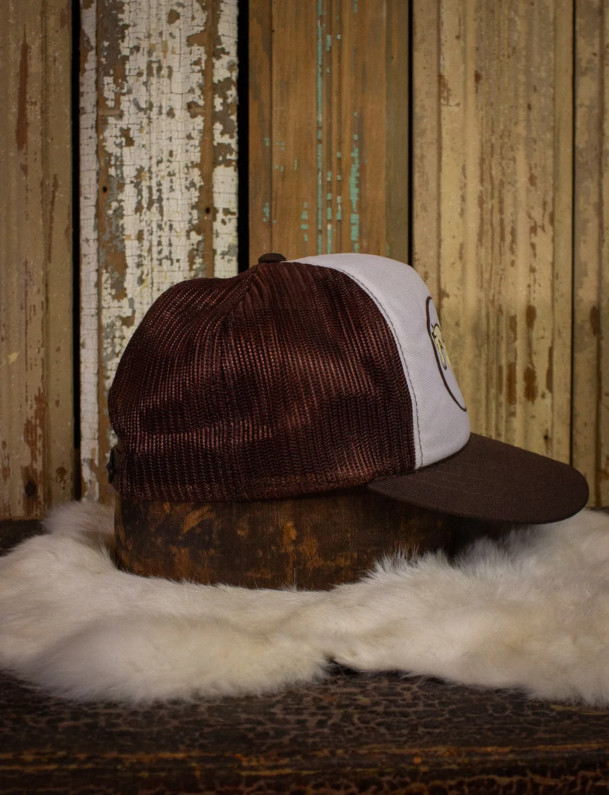 Vintage BHA Trucker Hat Brown