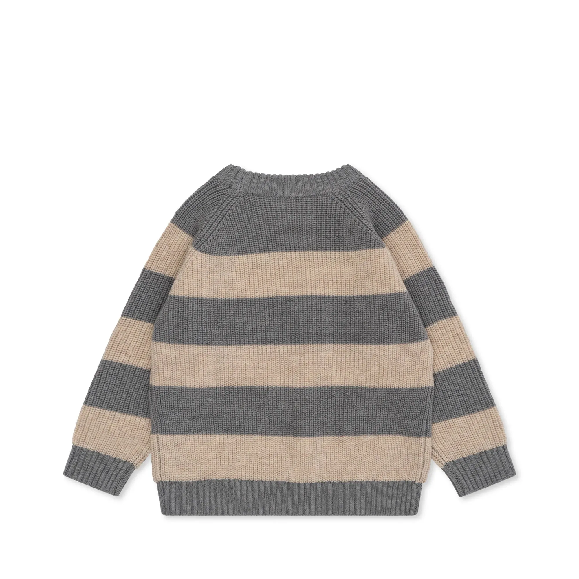 Vitum Knit Blouse - Sleet Stripe