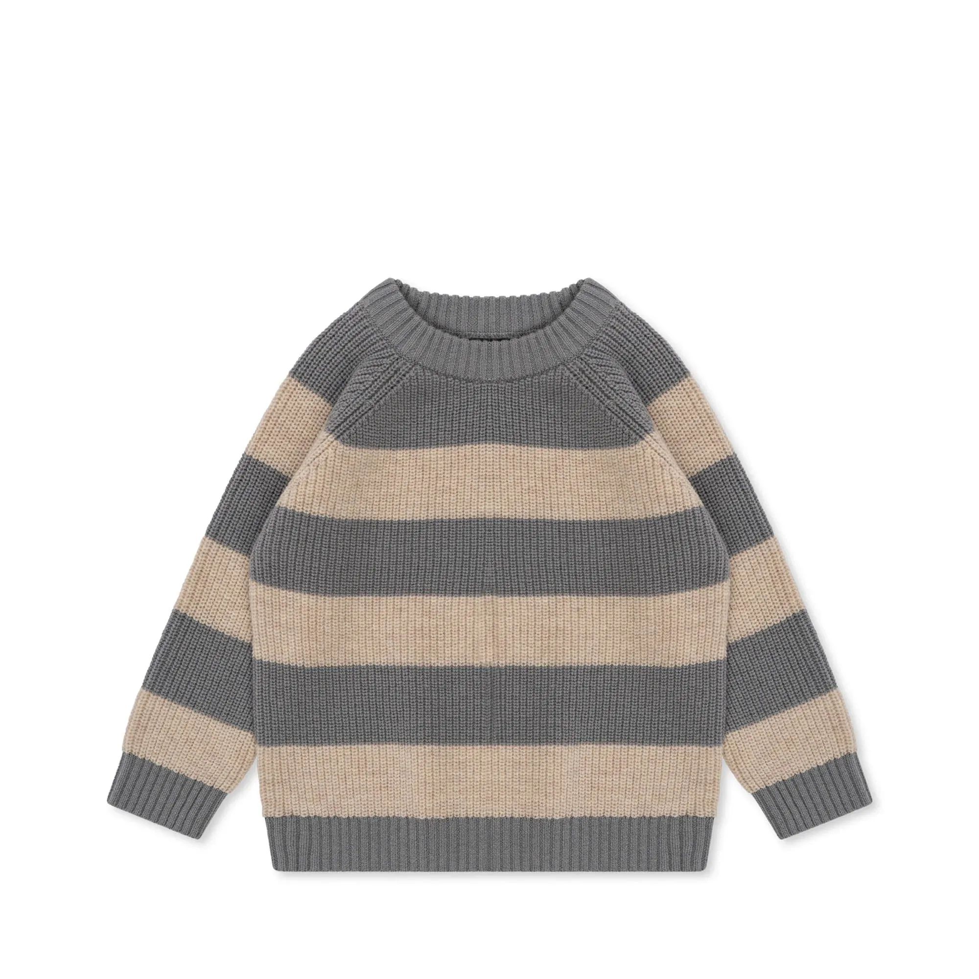 Vitum Knit Blouse - Sleet Stripe