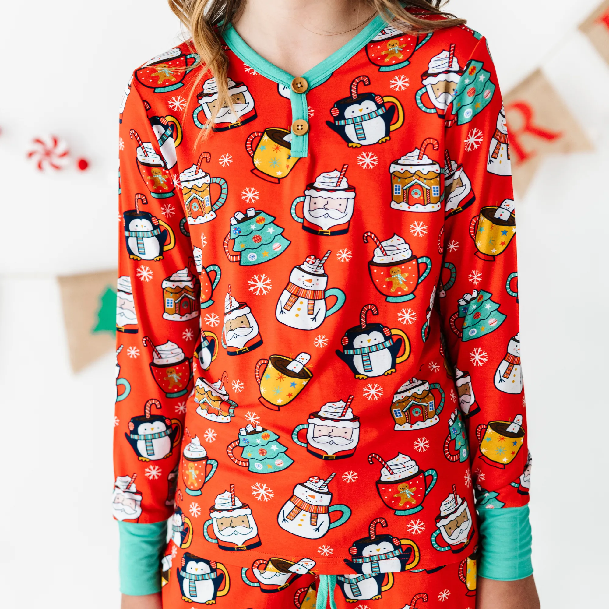 Wake me Up Before You Cocoa Pajama Set - Bigger Kids (Girls)