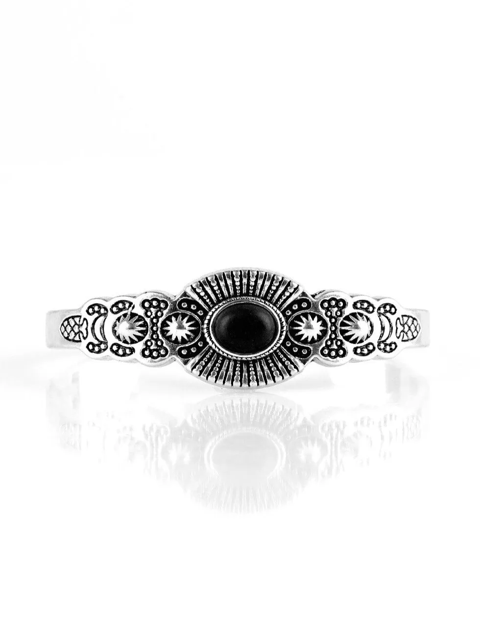 Wide Open Mesas Black Bracelet