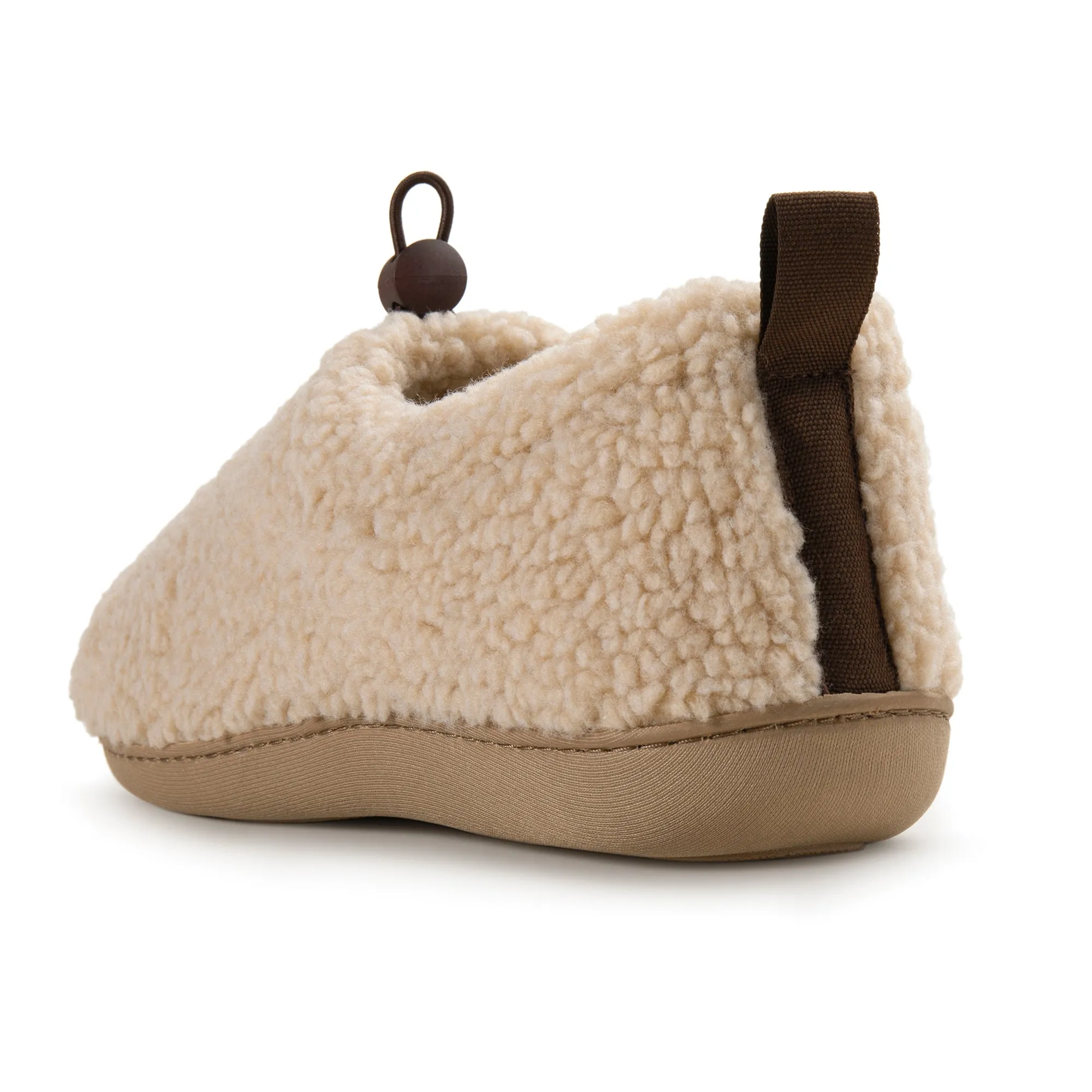 Women's Camper Moc Slipper with Adjustable Drawstring