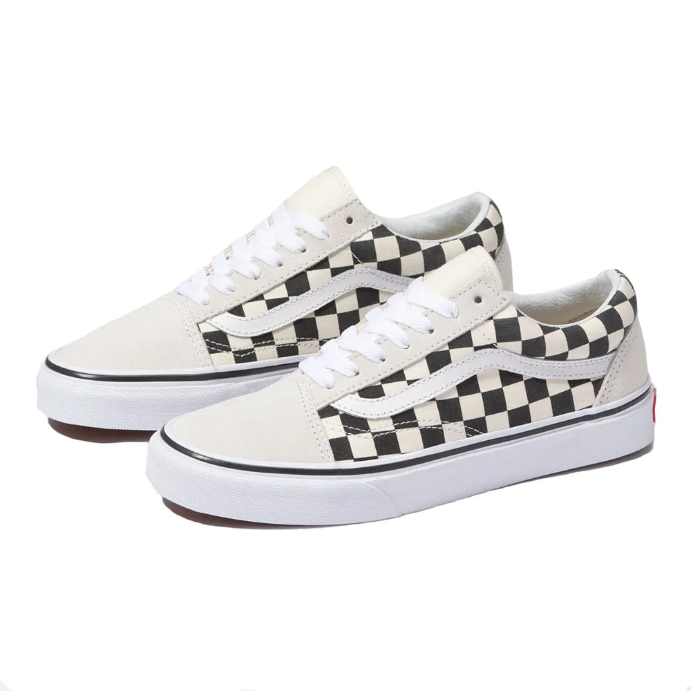 Zapatillas Vans Ua Old Skool (Checkerboard) white/black